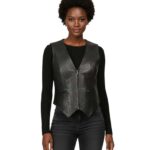 Milwaukee Black Leather Vest