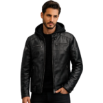 Men's Swingarm 3-in-1 Leather Jacket - Tall