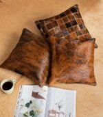 Brindle Cowhide Pillow - Image 2
