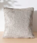 Grey Cowhide Pillow
