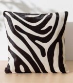 Zebra Cowhide Pillow