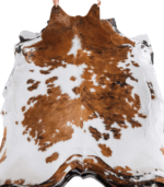 Tricolor Cowhide Rug Size 7'1 L x 6'6 W 8237