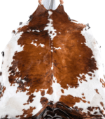 Tricolor Cowhide Rug Size 7'3 L x 7'0 W 8121