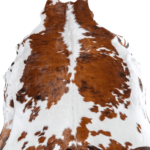Tricolor Cowhide Rug Size 7'5 L x 6'1 W 8150