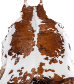 Tricolor Cowhide Rug Size 7'5 L x 6'1 W 8150