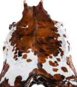 Tricolor Cowhide Rug Size 7'5 L x 6'6 W 8199