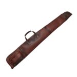 Double-Wrapped Leather Shotgun Case
