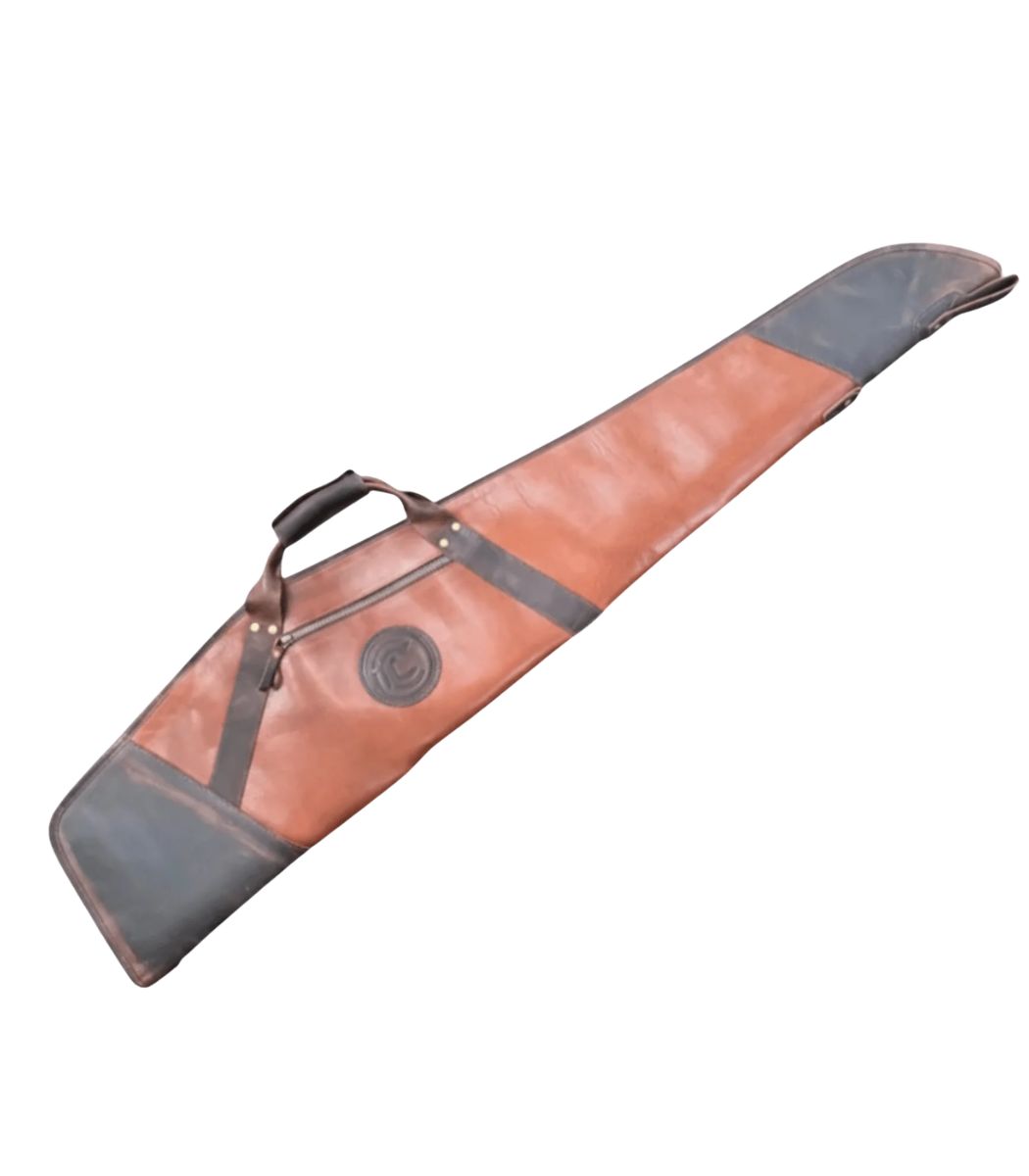 1 Leather Rifle Scoped Case - Image 1