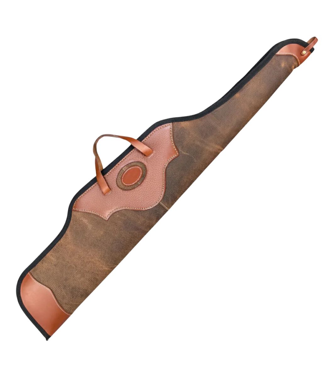 1 Non-Scoped Leather Long Gun Case - Image 1