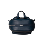The Philos Midnight Blue Leather Backpack - Image 6