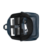 The Philos Midnight Blue Leather Backpack - Image 7