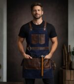 Waxed Canvas Handmade Apron - Vidar - Image 2