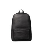The Philos Black Leather Backpack - Image 2