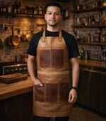 Brown Leather Apron - Image 5