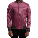 Xander Maroon Varsity Jacket