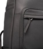 The Philos Grey Leather Backpack - Image 4