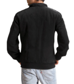 Ethan Hybrid Suede Bomber Jacket - Image 2