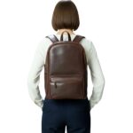 The Philos Vintage Brown Leather Backpack