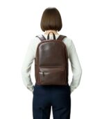 The Philos Vintage Brown Leather Backpack
