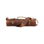 Magnetic Leather Knife Roll