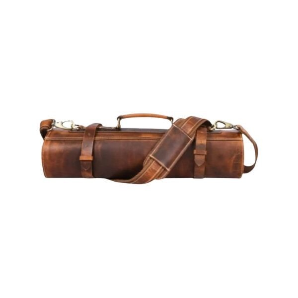 Magnetic Leather Knife Roll - Arvid