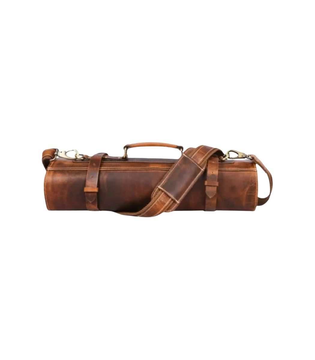 2 Magnetic Leather Knife Roll - Arvid - Image 1