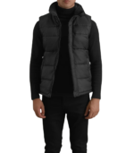 Men's Black Puffer Vest – Petter - Image 2