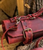 Kitchen Accessories Leather Chef Knife Roll - Image 2