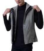 Men's Grey Suede Vest – Erlend - Image 2