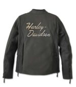 Women's Gallun 2.0 Triple-Vent Leather Riding Jacket - Freydis - Image 2