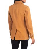 Norma Brown Nubuck Blazer - Image 2
