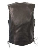 Lightweight Side Lace Four Snap Vest - Image 2