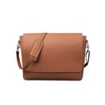 Brown Leather Messenger Bag - Eirik