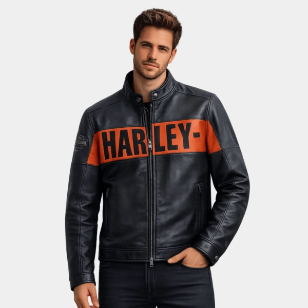 Men's Convertible Leather Jacket - Magne