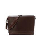 The Carismatico Vintage Brown Leather Messenger Bag - Image 2