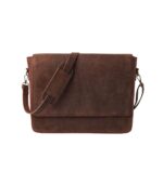 The Carismatico Vintage Distressed Brown Leather Messenger Bag - Image 2