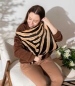 Zebra Safari Cowhide Pillow - Image 2