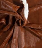 Brazilian Hereford Cowhide Rug Size 7'4 L x 6'10 W 8370 - Image 2