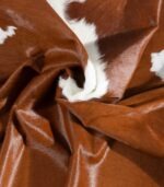 Brazilian Hereford Cowhide Rug Size 7'7 L x 6'5 W 8398 - Image 2