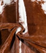 Brazilian Hereford Cowhide Rug Size 7'10 L x 6'5 W 6702 - Image 2