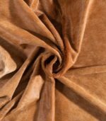 Brazilian Brown and White Cowhide Rug Size 7'6 L x 6'8 W 8600 - Image 2