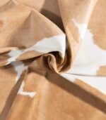 Brazilian Palomino and White Cowhide Rug Size 7'5 L x 6'5 W 9265 - Image 2