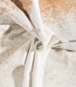 Brazilian Palomino and White Cowhide Rug Size 7'5 L x 7'0 W 8559 - Image 2