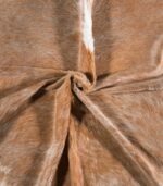 Brazilian Palomino and White Cowhide Rug Size 7'11 L x 6'9 W 4513 - Image 2