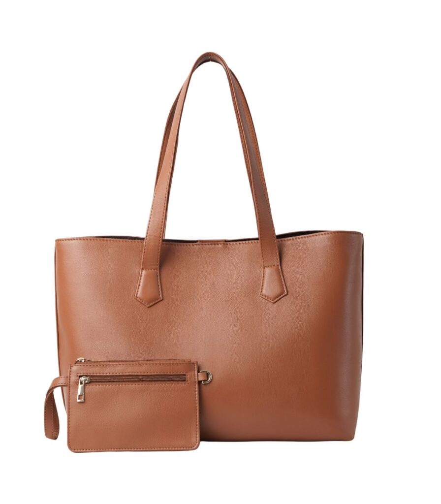 Brown Leather Tote Bag – Linnea