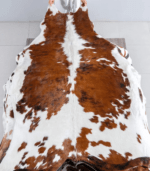 Tricolor Cowhide Rug Size 7'5 L x 6'1 W 8150 - Image 2