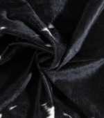 Black and White Cowhide Rug Size 7'11 L x 6'9 W 9318 - Image 2