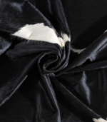 Black and White Cowhide Rug Size 7'11 L x 7'4 W 9317 - Image 2