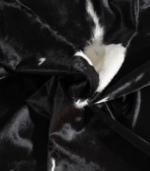 Black and White Cowhide Rug Size 8'3 L x 7'7 W 9264 - Image 2