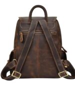 The Freja Backpack Handcrafted Leather Backpack - Image 4